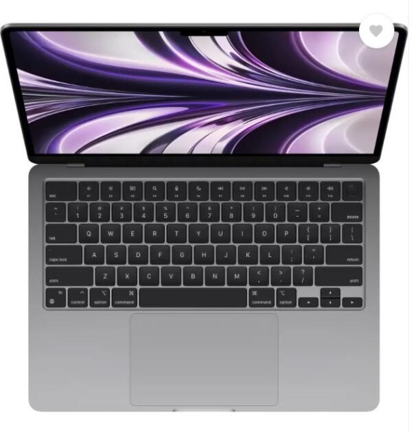 Apple MacBook AIR Apple M2 - (8 GB/256 GB SSD/Mac OS Monterey) MLXW3HN/A  (13.6 Inch, Space Grey, 1.24 Kg) - Image 4